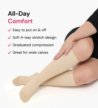 Everstride™ Original Wide Compression Socks